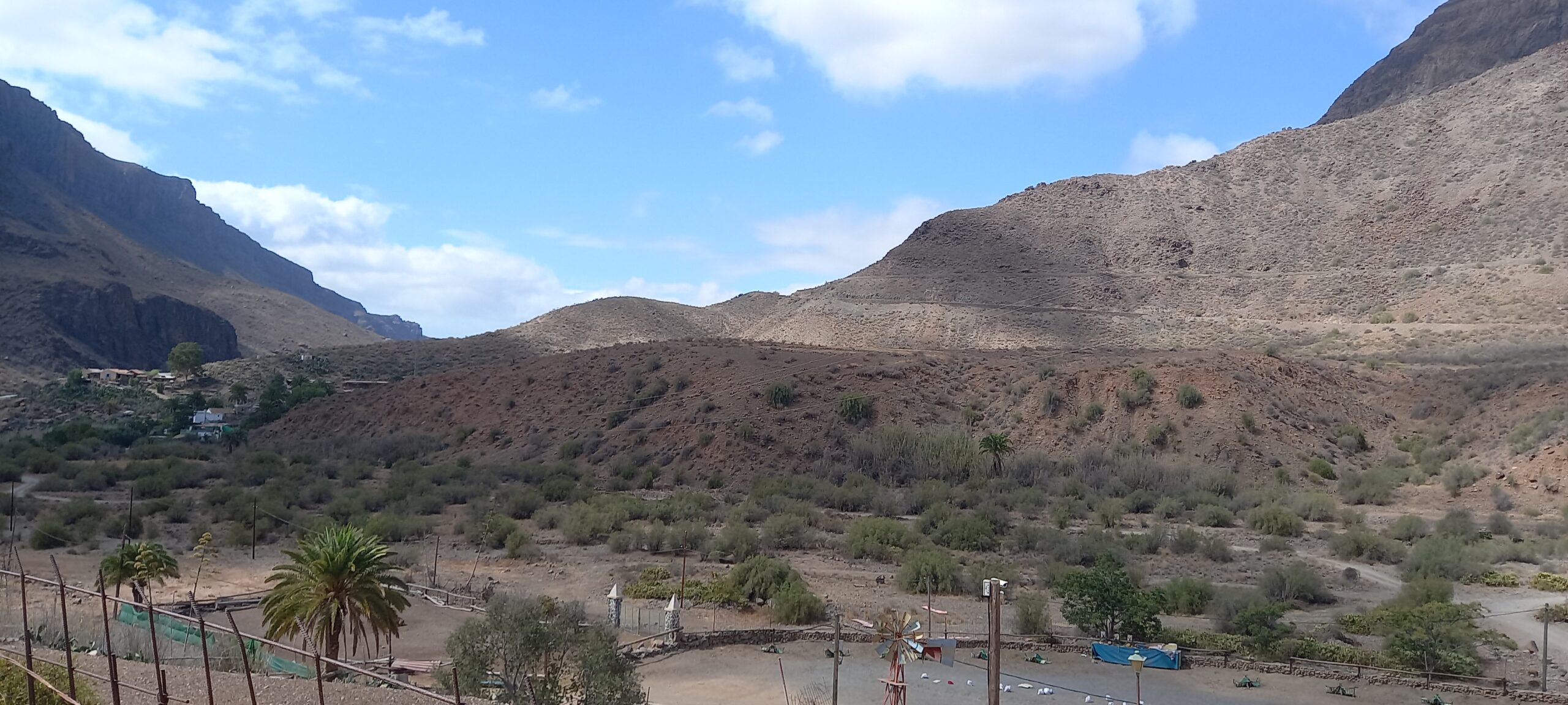 View of Mountains and Blue Sky